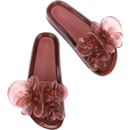 Y/Project Flower Court Slide x Y/Project SLIDE 54119 TRANSPARENT RED