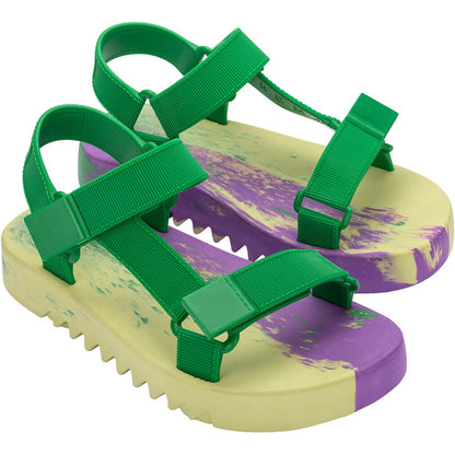 Melissa Flowing Papete SANDAL AP409 GREEN