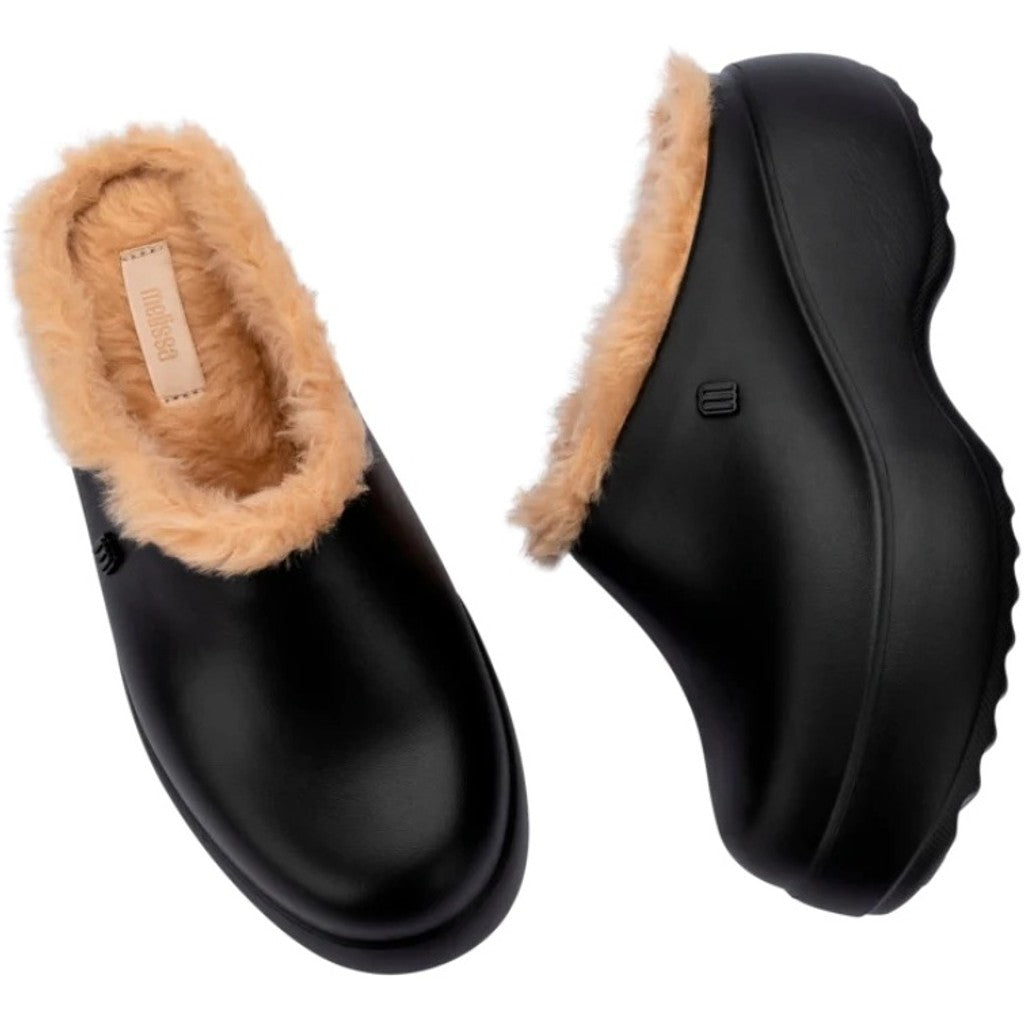 Melissa Free Clog Fluffy Platform SANDAL BD773 BLACK/BEIGE