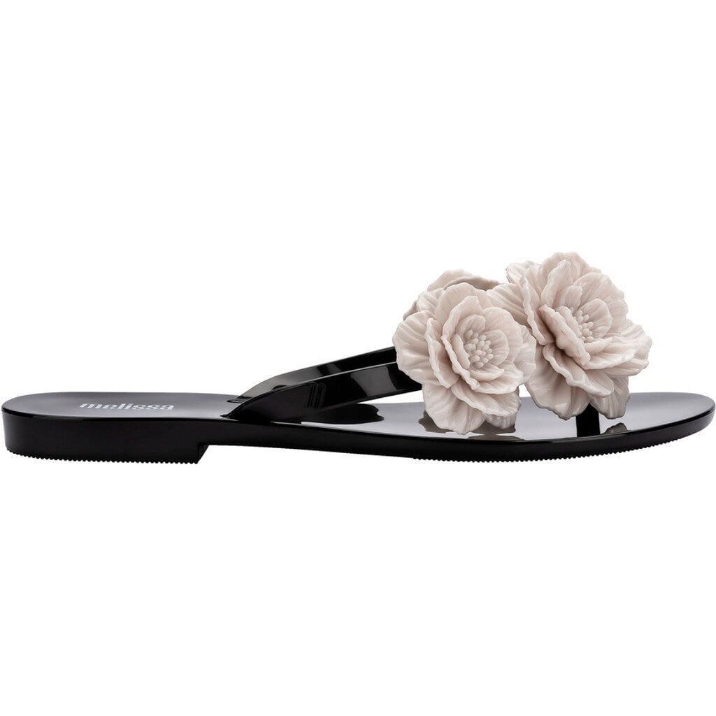 Melissa Harmonic Springtime FLIP FLOP AT136 BLACK/BEIGE