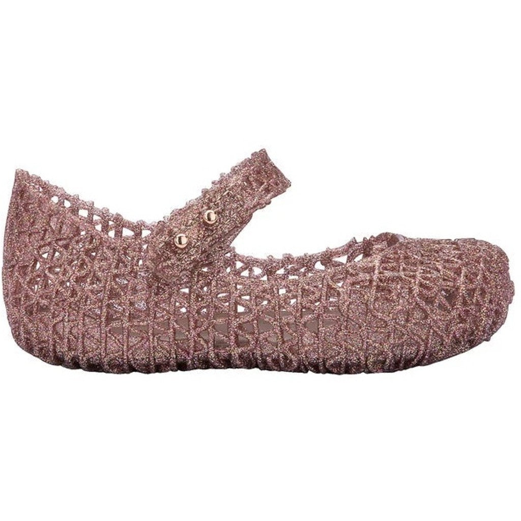 Melissa MINI MELISSA CAMPANA PAPEL BB SANDAL 52990 ROSE GLITTER