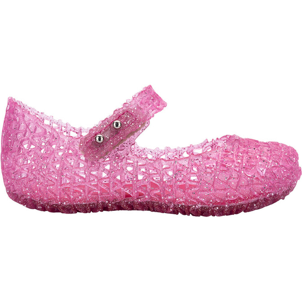 Melissa MINI MELISSA CAMPANA PAPEL BB SANDAL AJ849 PINK GLITTER