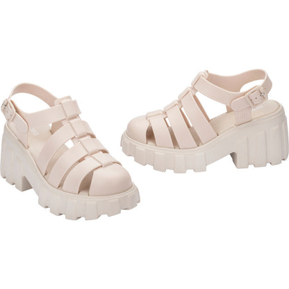 Melissa Megan Ad. PLATFORM AK009 BEIGE