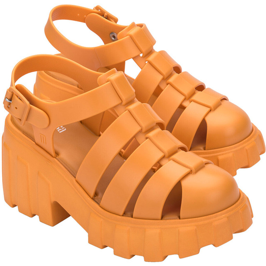 Melissa Megan Ad. PLATFORM AK014 ORANGE