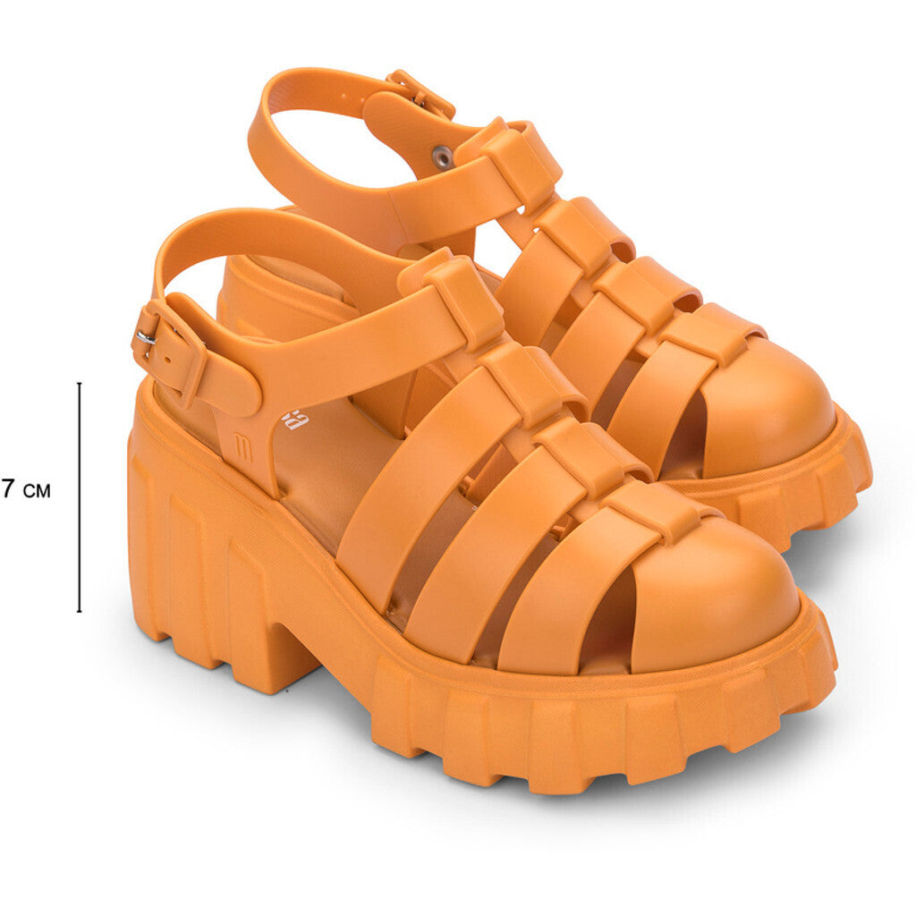 Melissa Megan Ad. PLATFORM AK014 ORANGE