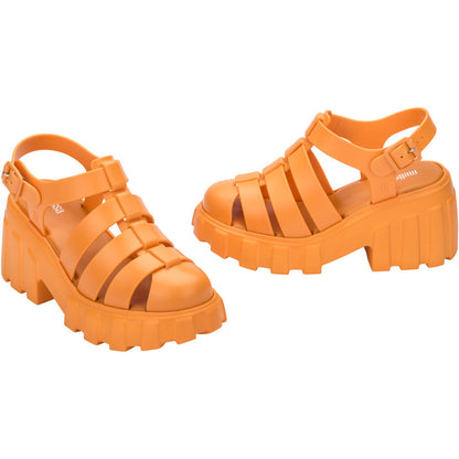 Melissa Megan Ad. PLATFORM AK014 ORANGE