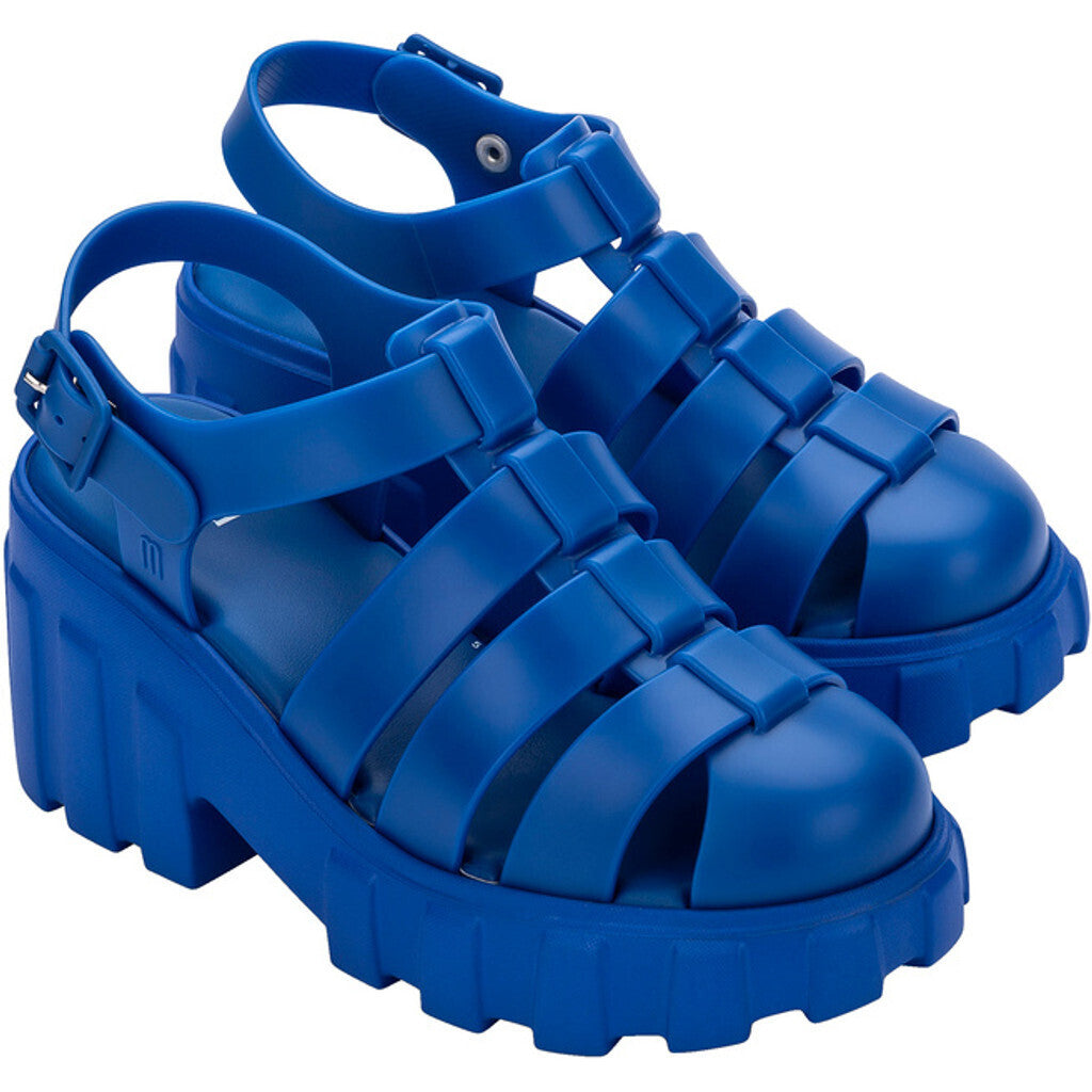 Melissa Megan Ad. PLATFORM AO459 BLUE