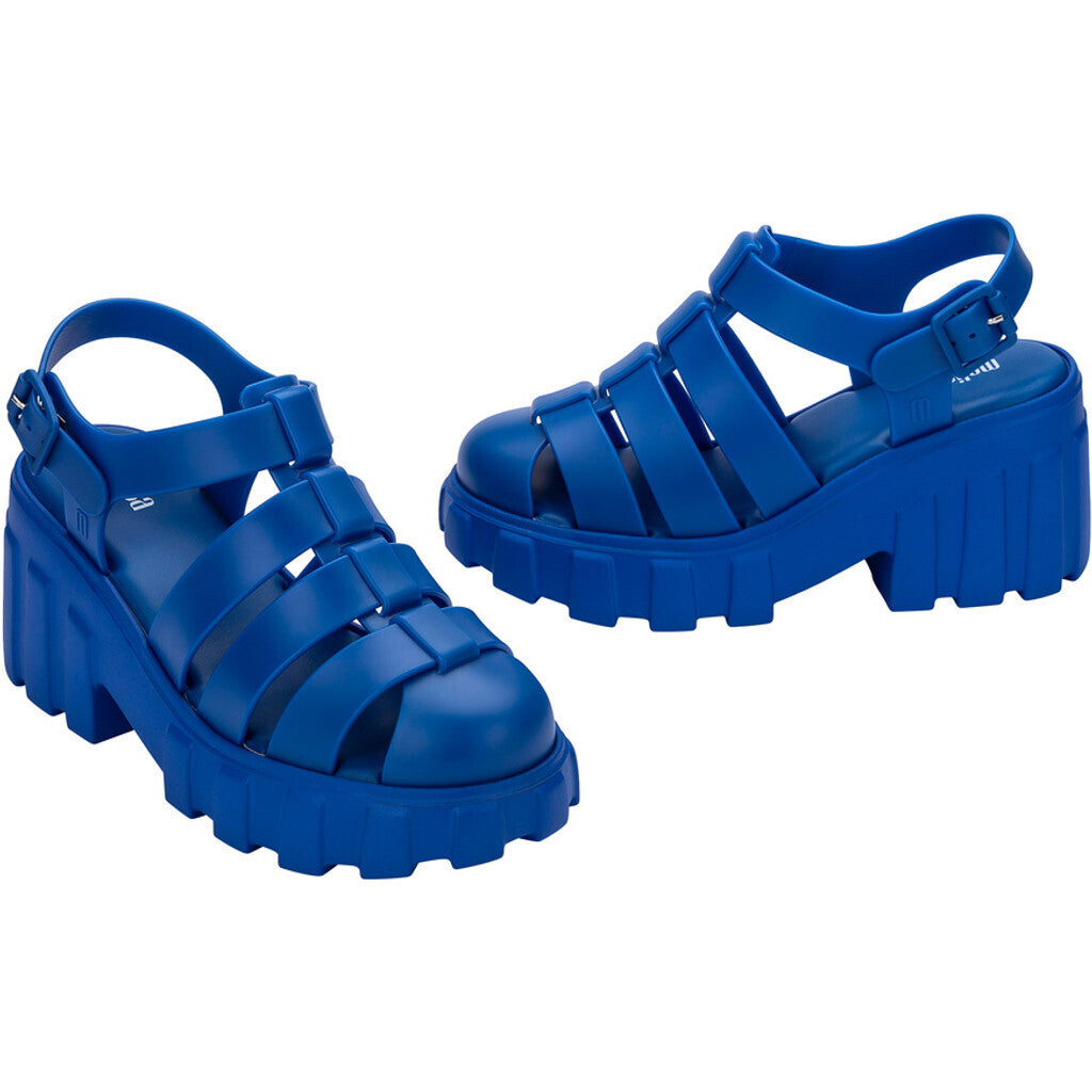 Melissa Megan Ad. PLATFORM AO459 BLUE