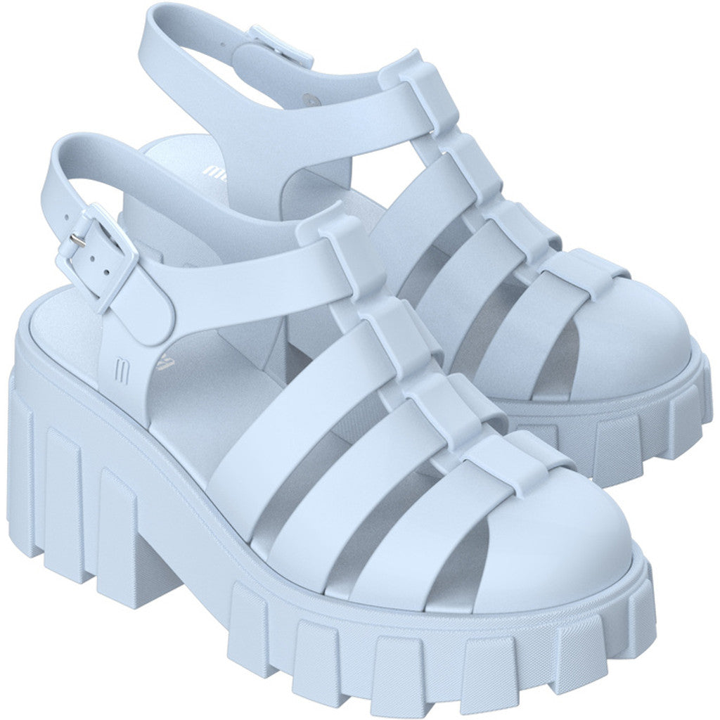 Melissa Megan Ad. PLATFORM AV347 LIGHT BLUE