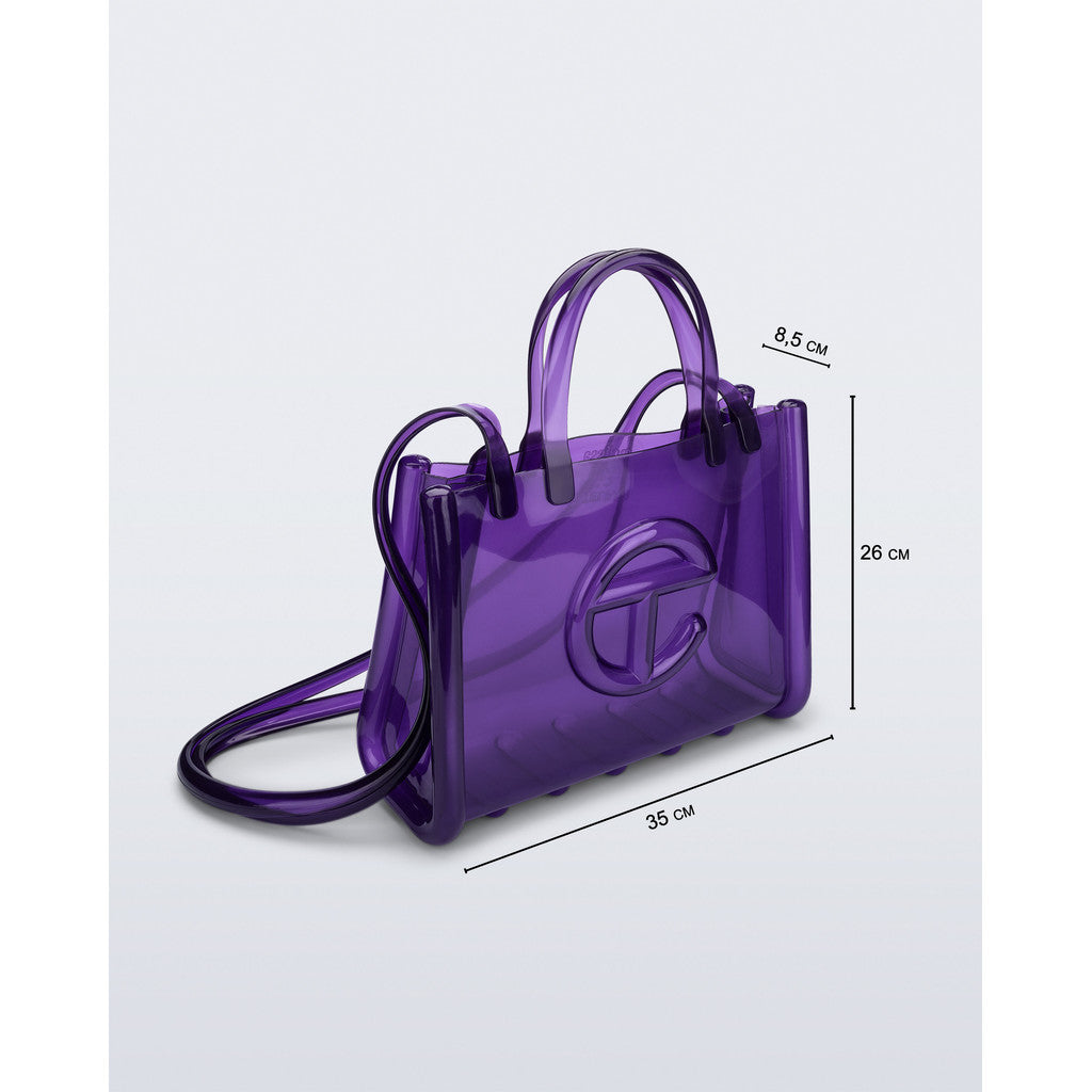 Telfar Melissa x Telfar Medium Jelly Shopper BAGS BD915 PURPLE