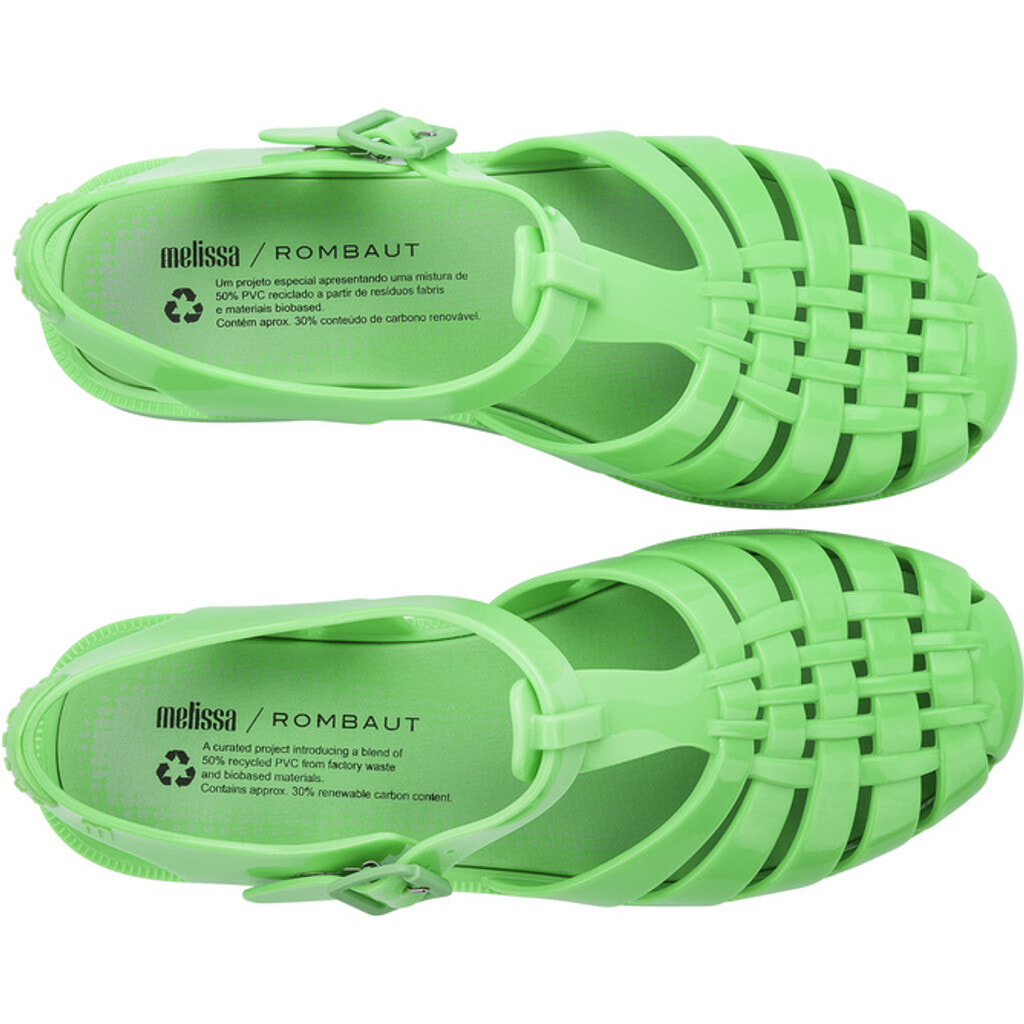 Melissa Possession x Rombaut SANDAL 50529 LIME GREEN