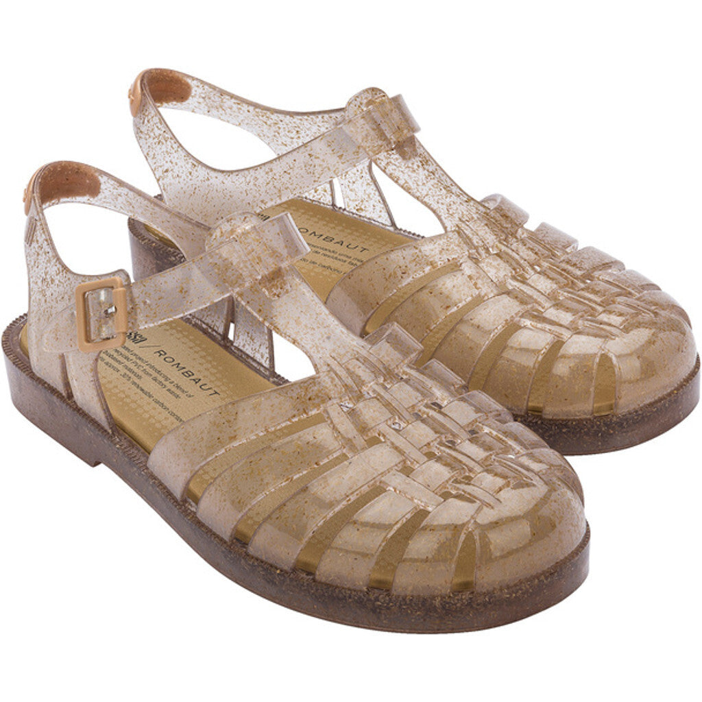 Melissa Possession x Rombaut SANDAL 53984 CLEAR RICE HUSK