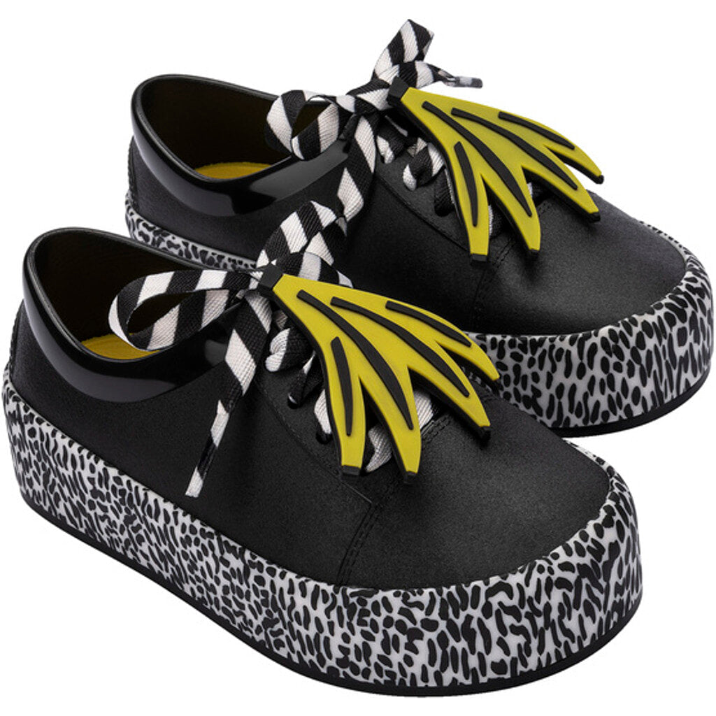 Melissa STREET FABULA BABY SNEAKER AJ968 BLACK/YELLOW