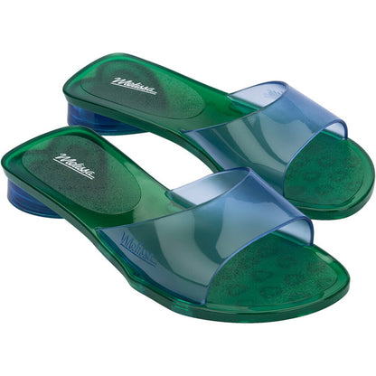 Melissa The real Jelly Kim SLIDE AK612 BLUE/GREEN